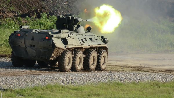 Demonstration program of Army-2015 International Military-Technical Forum - Sputnik International
