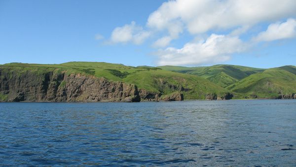 Moneron Island in the Sea of Japan  - Sputnik International
