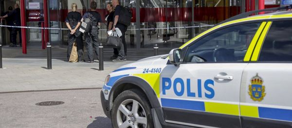 Police officers are seen in front of an Ikea store in Vasteras, central Sweden Police officers are seen in front of an Ikea store in Vasteras, central Sweden - Sputnik International
