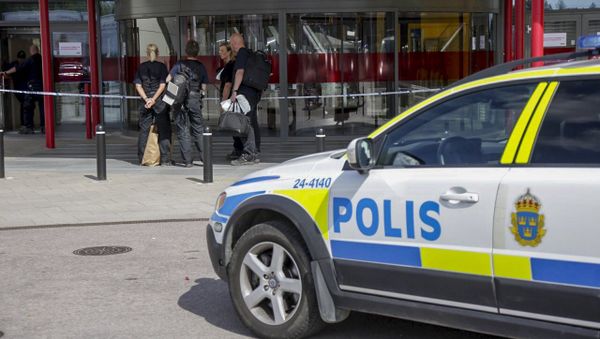 Police officers are seen in front of an Ikea store in Vasteras, central Sweden, August 10, 2015 Police officers are seen in front of an Ikea store in Vasteras, central Sweden, August 10, 2015 - Sputnik International