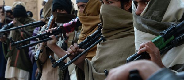 Afghan Taliban fighters. File photo - Sputnik International