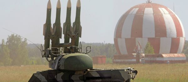 In this June 30, 2010 file photo, a Russian Buk-M2 air defense system is displayed at a military show at the international forum Technologies in machine building 2010 in Zhukovsky, outside Moscow. In this June 30, 2010 file photo, a Russian Buk-M2 air defense system is displayed at a military show at the international forum Technologies in machine building 2010 in Zhukovsky, outside Moscow. - Sputnik International