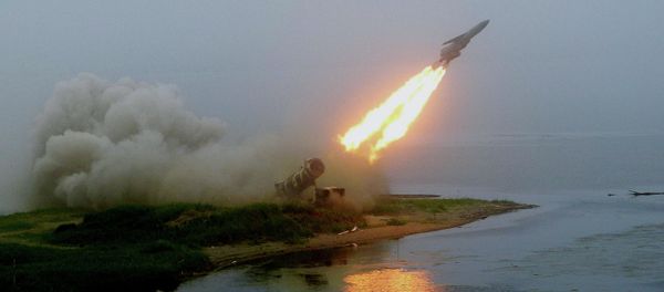 Launch of coastal rocket complex Redoubt - Sputnik International