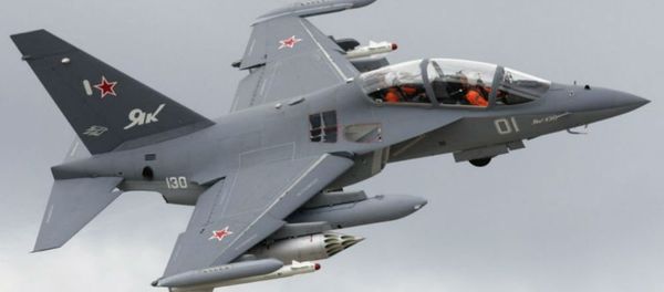 Russian-made Yak-130 trainer/strike aircraft - Sputnik International