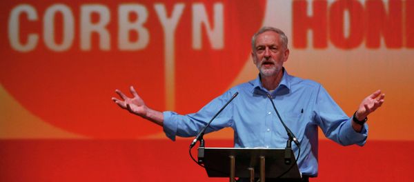 Labour Party leadership candidate Jeremy Corbyn speaks at a rally in the Arts Centre Theatre in Aberdeen, Scotland August 13, 2015 Labour Party leadership candidate Jeremy Corbyn speaks at a rally in the Arts Centre Theatre in Aberdeen, Scotland August 13, 2015 - Sputnik International