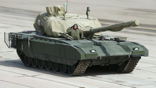 An Armata heavy military tracked vehicle platform - Sputnik International
