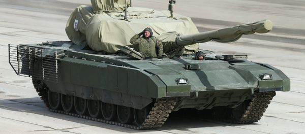An Armata heavy military tracked vehicle platform - Sputnik International