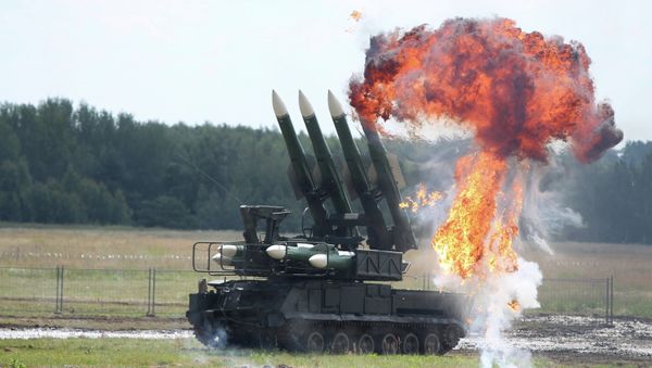 The Buk missile system - Sputnik International