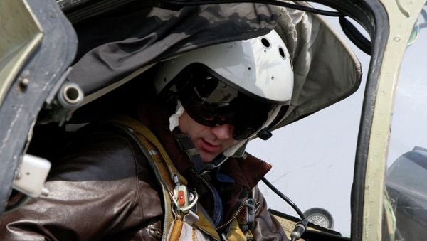Training flights of helicopters at Chernigovka garrison air base in Primorye Territory - Sputnik International