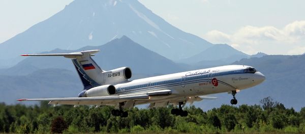 A TU-154 passenger liner in Kamchatka A TU-154 passenger liner in Kamchatka - Sputnik International
