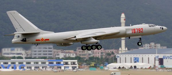 People's Liberation Army Air Force Xian HY-6 at Zhuhai Airshow People's Liberation Army Air Force Xian HY-6 at Zhuhai Airshow - Sputnik International