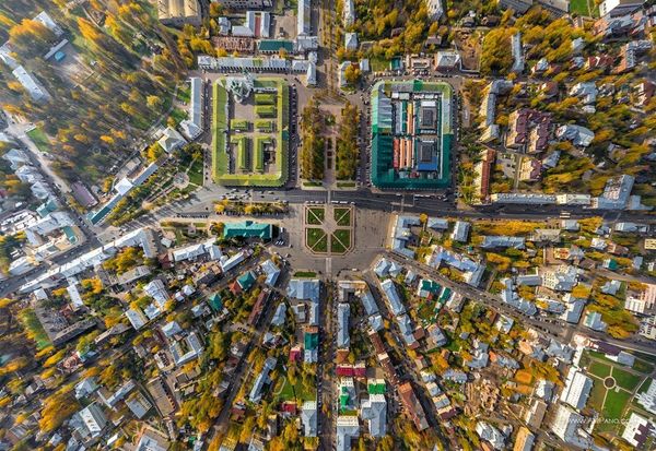 Get a Bird's-Eye View of Russia's Golden Ring - Sputnik International