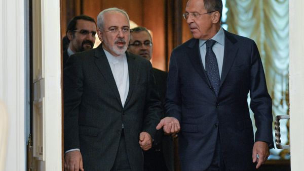 Russian and Iranian Foreign Ministers S.Lavrov and M.Zarif meet in Moscow Russian and Iranian Foreign Ministers S.Lavrov and M.Zarif meet in Moscow - Sputnik International