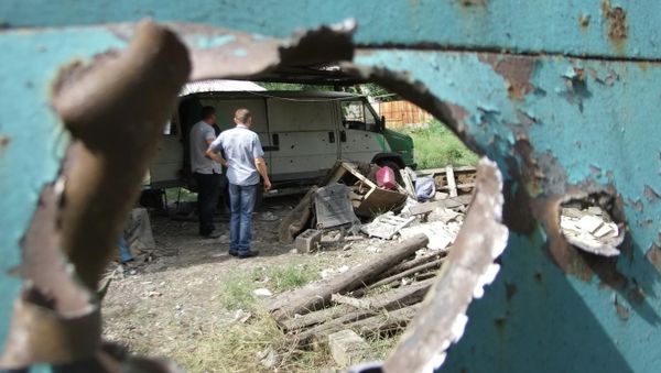 Shelling of Donetsk Shelling of Donetsk - Sputnik International