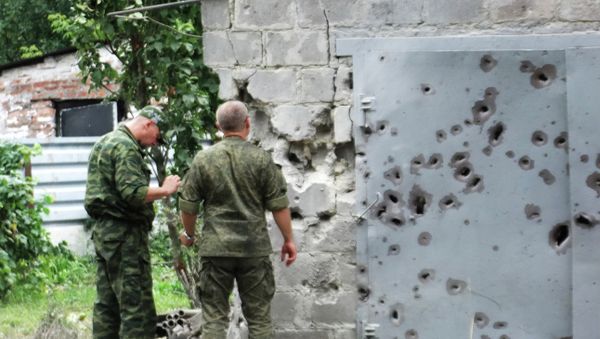 Shelling of Donetsk - Sputnik International
