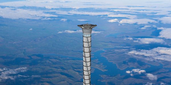 Design concept of Thoth space elevator. - Sputnik International