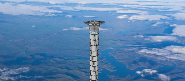 Design concept of Thoth space elevator. - Sputnik International