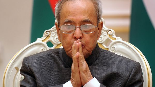 Indian President Pranab Mukherjee - Sputnik International