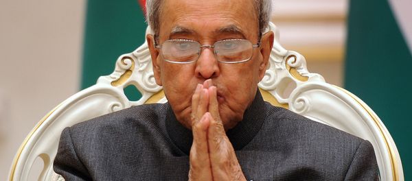 Indian President Pranab Mukherjee - Sputnik International