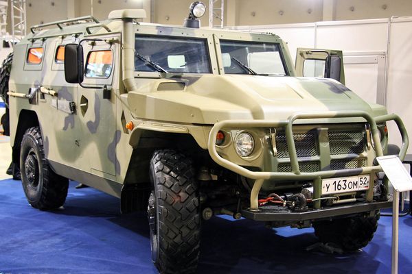The Tiger-M armored vehicle  - Sputnik International