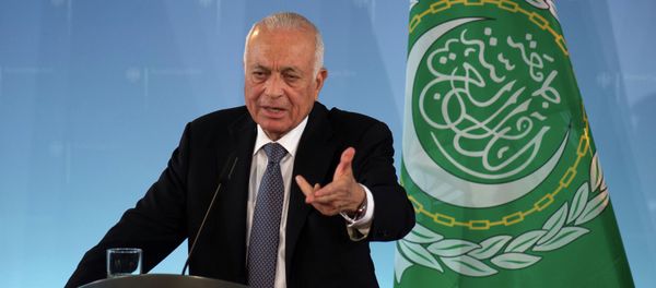 The Secretary General of the Arab League, Egyptian Nabil El-Araby, attends a press conference. File photo - Sputnik International