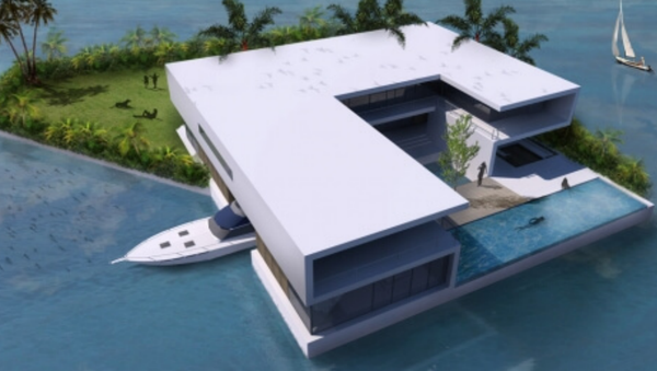 Portable islands? Super-Rich Can Now Getaway Wherever They Want - Sputnik International