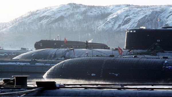 Northern Fleet. Nuclear submarines base Northern Fleet. Nuclear submarines base - Sputnik International