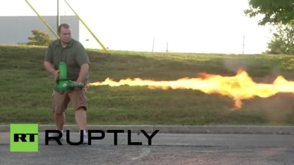 A Domestic Flamethrower - Sputnik International