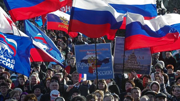Celebration of 1st anniversary of Crimean Spring in Sevastopol - Sputnik International