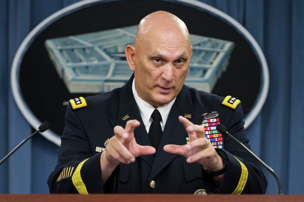 Outgoing Army Chief of Staff Gen. Ray Odierno speaks during his final news briefing at the Pentagon, on Wednesday, Aug. 12, 2015, outside Washington. Outgoing Army Chief of Staff Gen. Ray Odierno speaks during his final news briefing at the Pentagon, on Wednesday, Aug. 12, 2015, outside Washington. - Sputnik International