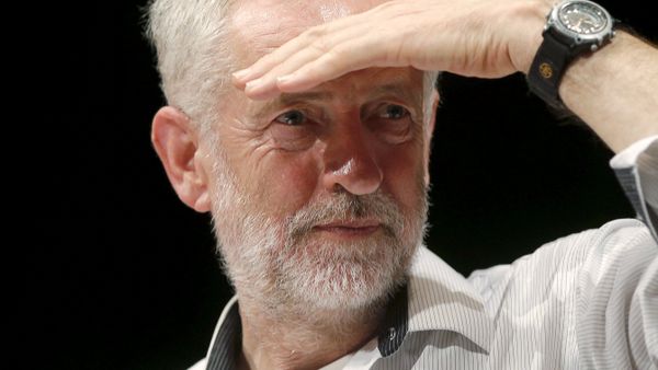 Labour Party leadership candidate Jeremy Corbyn waits to speak at an election campaigning event at Ealing in west London, Britain August 17, 2015 - Sputnik International