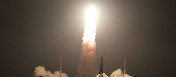 Indian Space Research Organization’s (ISRO), Polar Satellite Launch Vehicle lifts off from THE Satish Dhawan Space Centre, Sriharikota, India, Friday, July 10, 2015 Indian Space Research Organization’s (ISRO), Polar Satellite Launch Vehicle lifts off from THE Satish Dhawan Space Centre, Sriharikota, India, Friday, July 10, 2015 - Sputnik International