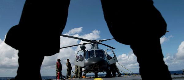 A file photo of an AgustaWestland AW109 helicopter - Sputnik International