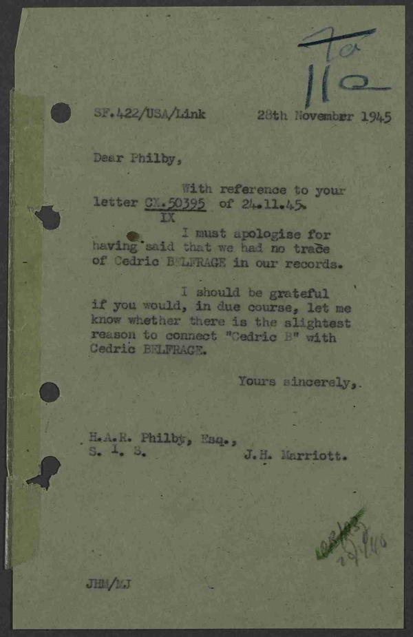 Letter to Philby Letter to Philby - Sputnik International