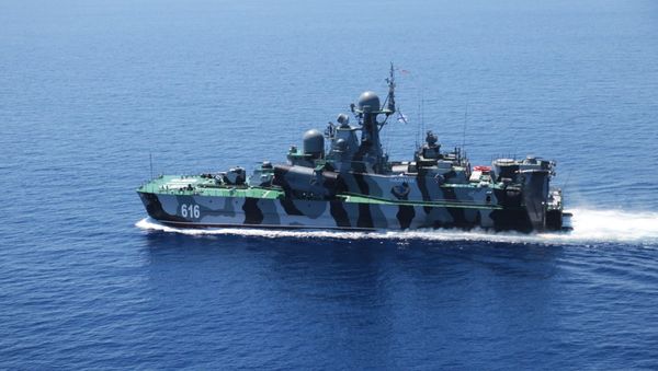 Russian-Chinese drills Joint Sea-2015 - Sputnik International