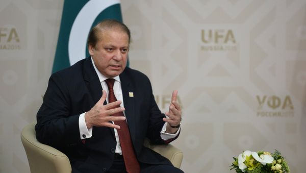 President of the Russian Federation Vladimir Putin meets with Nawaz Sharif, Prime Minister of the Islamic Republic of Pakistan President of the Russian Federation Vladimir Putin meets with Nawaz Sharif, Prime Minister of the Islamic Republic of Pakistan - Sputnik International