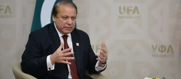 President of the Russian Federation Vladimir Putin meets with Nawaz Sharif, Prime Minister of the Islamic Republic of Pakistan President of the Russian Federation Vladimir Putin meets with Nawaz Sharif, Prime Minister of the Islamic Republic of Pakistan - Sputnik International