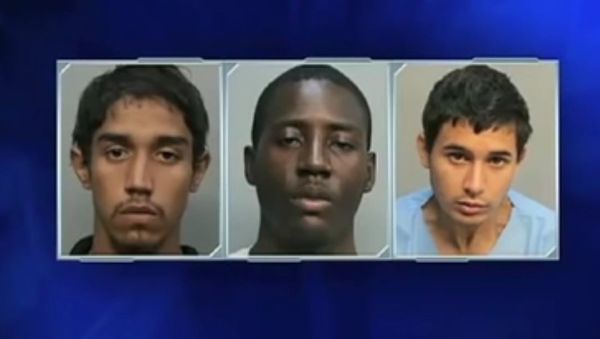 Desiray Strickland, 18, Kaheem Arbelo, 20, Jonathan Lucas, 18, and Christian Colon are accused of killing Jose Amaya Guardado in Florida Desiray Strickland, 18, Kaheem Arbelo, 20, Jonathan Lucas, 18, and Christian Colon are accused of killing Jose Amaya Guardado in Florida - Sputnik International
