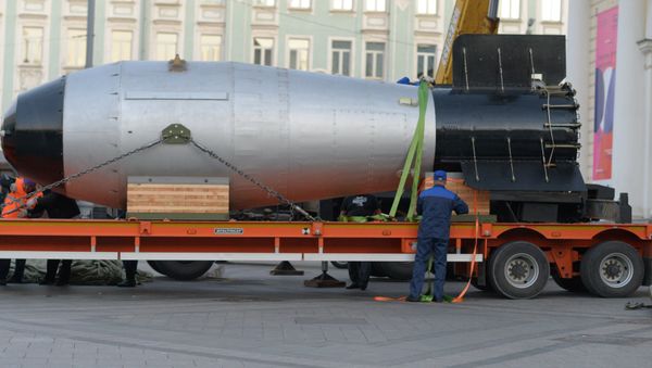 Tsar bomba arrives in Moscow - Sputnik International
