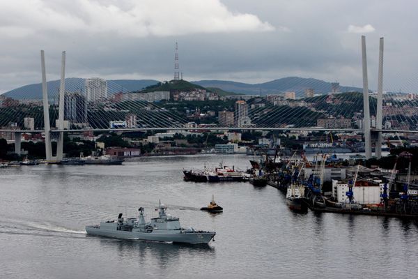 Naval Cooperation for Peace: Chinese-Russian Drills in Far East - Sputnik International