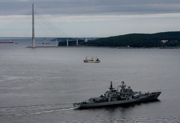 Naval Cooperation for Peace: Chinese-Russian Drills in Far East - Sputnik International