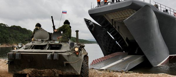 Naval Cooperation for Peace: Chinese-Russian Drills in Far East - Sputnik International