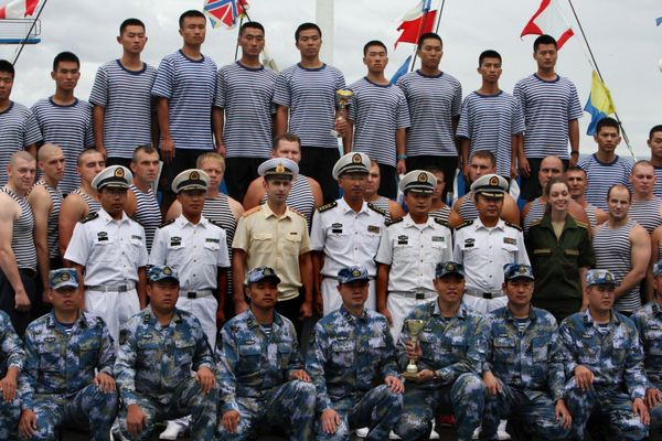 Naval Cooperation for Peace: Chinese-Russian Drills in Far East - Sputnik International