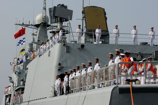 Naval Cooperation for Peace: Chinese-Russian Drills in Far East - Sputnik International