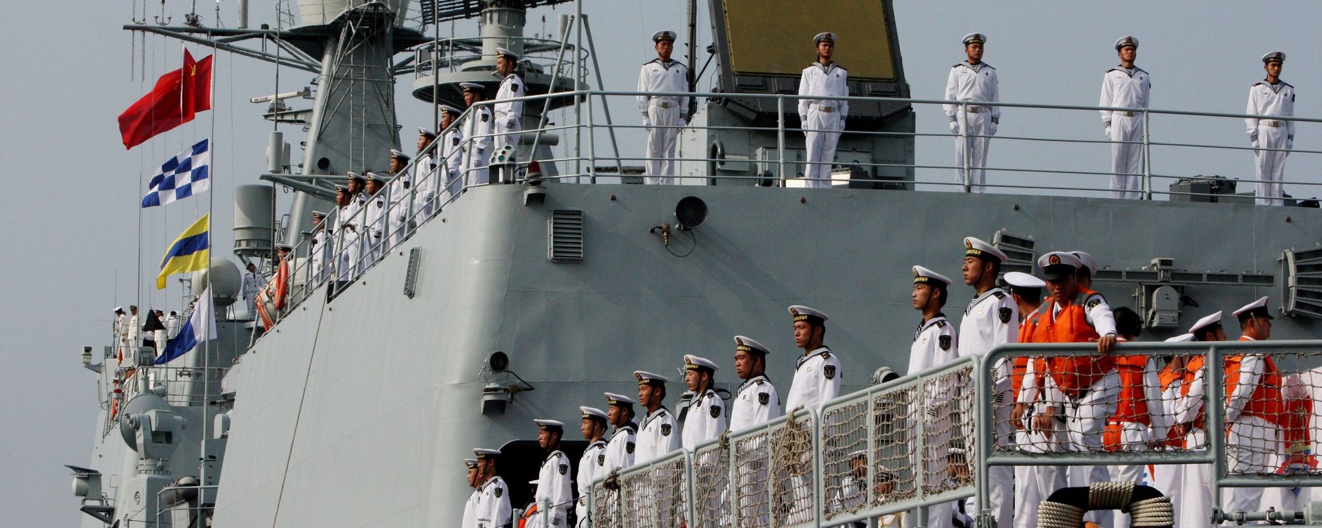 Welcoming Chinese warships in Vladivostok - Sputnik International, 1920, 24.05.2022