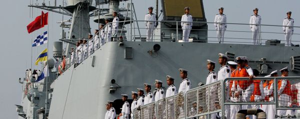 Welcoming Chinese warships in Vladivostok Welcoming Chinese warships in Vladivostok - Sputnik International