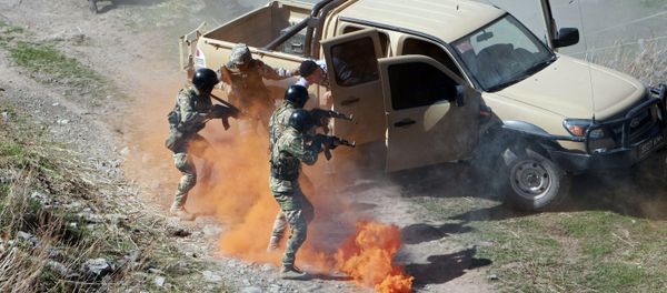 SCO special forces hold military drills in Kyrgyzstan - Sputnik International