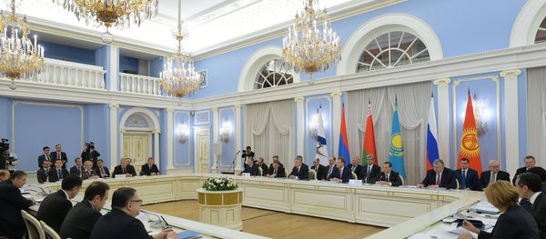 First session of EEU Intergovernmental Council - Sputnik International