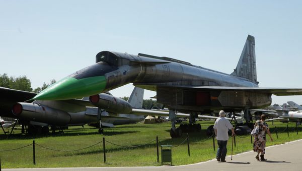 Shock-reconnaissance aircraft T-4 in the Air Force Museum in the town of Monino - Sputnik International