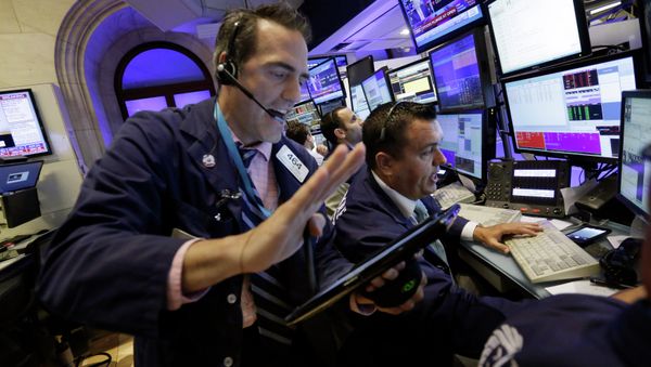 The New York Stock Exchange, Monday, Aug. 24, 2015. - Sputnik International